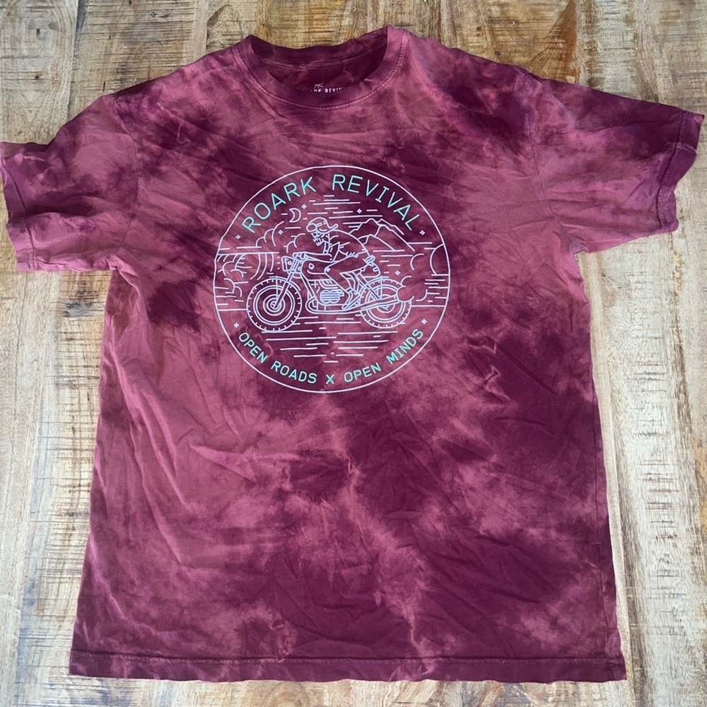Roark Revival Maroon Graphic T-Shirt